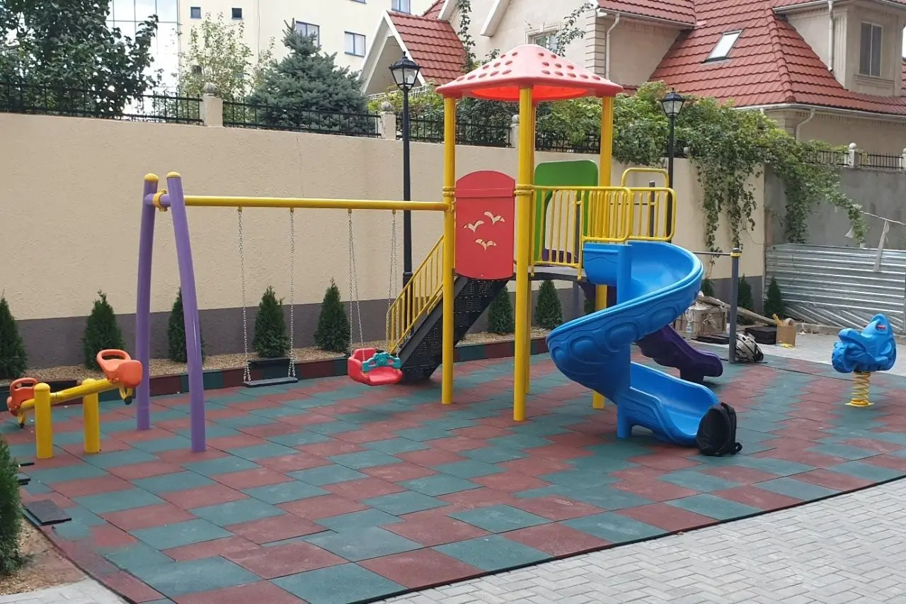 Complex de joaca pentru copii PlayPark Eco-12 (Multicolour)