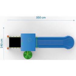 Complex de joaca PlayPark Indigo-141 (Multicolour) Thumb