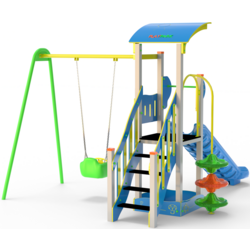 Complex de joaca PlayPark Indigo-141 (Multicolour) Thumb