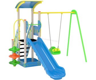 Complex de joaca PlayPark Indigo-141 (Multicolour)