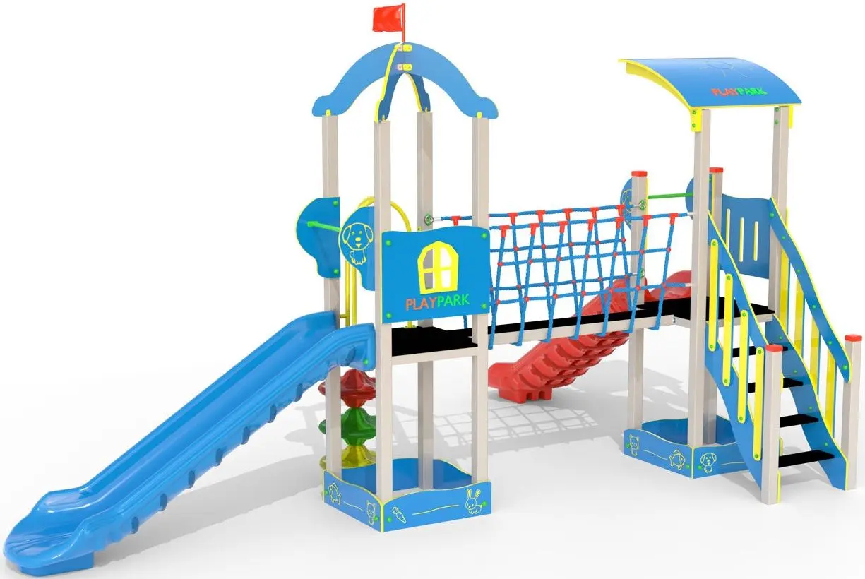 Complex de joaca PlayPark Indigo-143 (Multicolour)