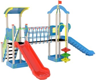 Complex de joaca PlayPark Indigo-143 (Multicolour)