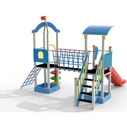 Complex de joaca PlayPark Indigo-144 (Multicolour) Thumb