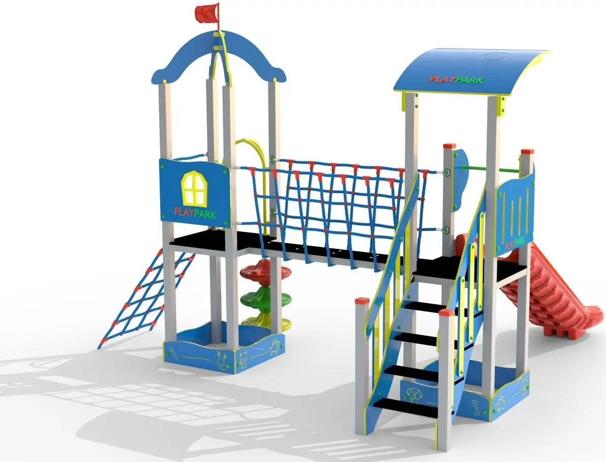 Complex de joaca PlayPark Indigo-144 (Multicolour)