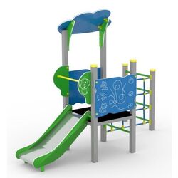Игровой комплекс PlayPark Bebelus-03 (Blue/Green) Thumb