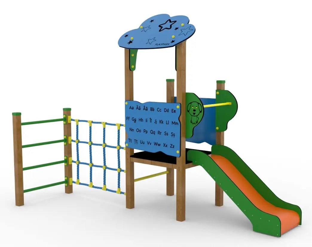 Игровой комплекс PlayPark Bebelus-03 (Blue/Green)