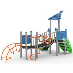 Игровой комплекс PlayPark Bebelus-05 (Blue/Green)