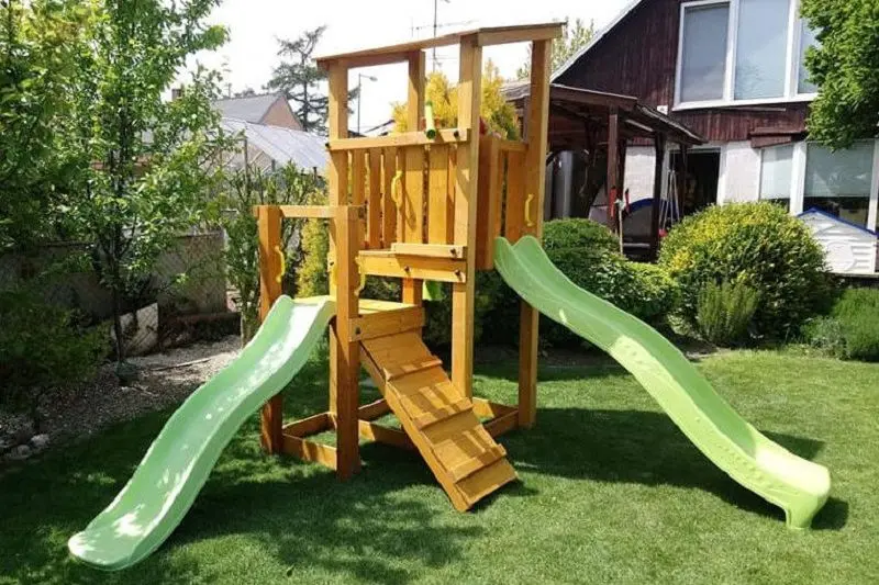 Tobogan pentru copii PlayPark Cascade-11