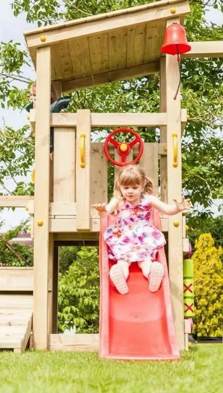 Complex de joaca PlayPark Cascade 2 (Natural)