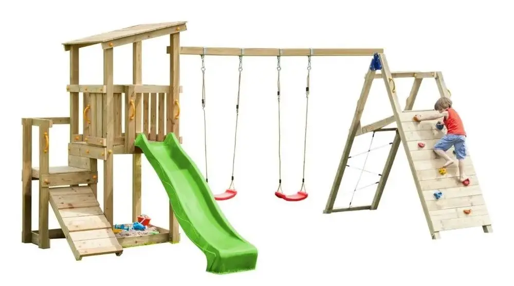 Complex de joaca PlayPark Cascade 3 (Natural)