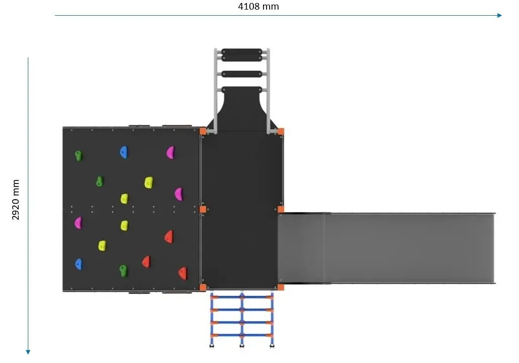 Игровой комплекс PlayPark Castel YN-304 (Grey)