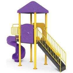 Детская горка PlayPark ECO-02