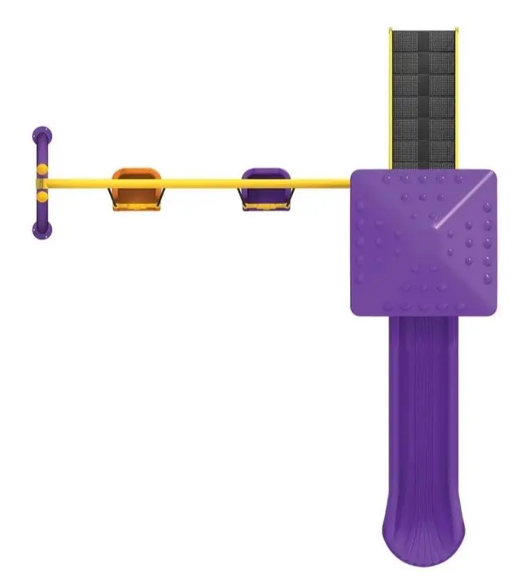 Игровой комплекс PlayPark Eco-04 (Purple/Yellow)