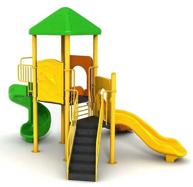 Игровой комплекс PlayPark Eco-07 (Green/Yellow)