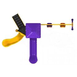 Complex de joaca PlayPark Eco-08 (Purple/Yellow) Thumb