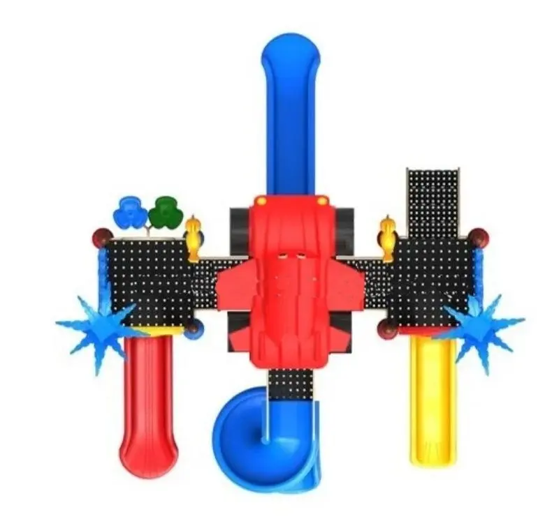 Complex de joaca PlayPark Eco-14 (Multicolor)
