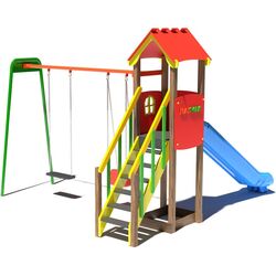 Complex de joaca PlayPark Fort-1500 Thumb