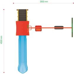 Complex de joaca PlayPark Fort-1500 Thumb
