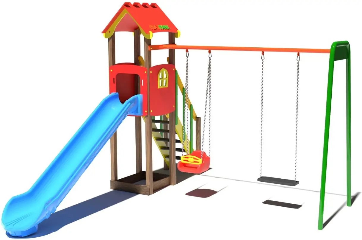 Complex de joaca PlayPark Fort-1500
