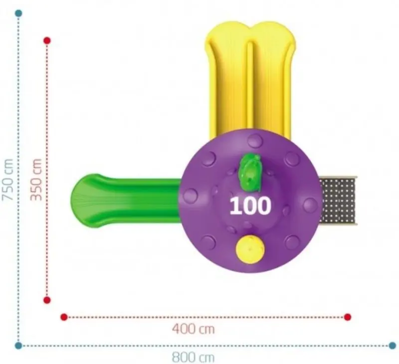 Tobogan pentru copii PlayPark Minik-02 - 3