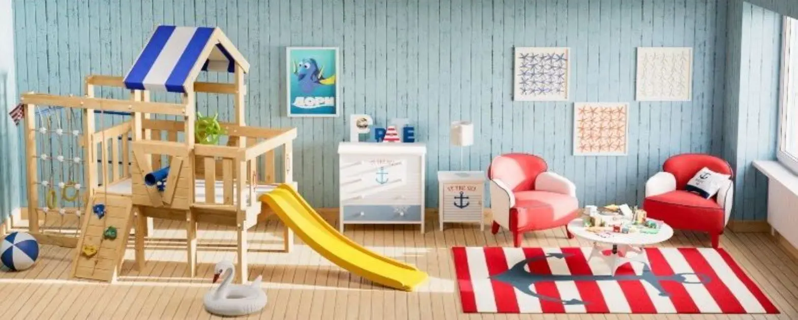 Complex de joaca PlayPark Nemo-2