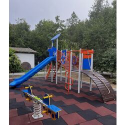 Игровой комплекс PlayPark Pirat YN-204 (Orange/Blue) Thumb