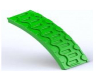 Perete de escalada platforma PlayPark Climbing 1000 (Verde)