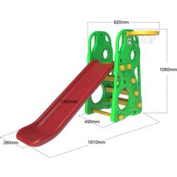 Complex de joacă 3in1 Ramiz ZOG.CHD-101 (Green/Red) Thumb