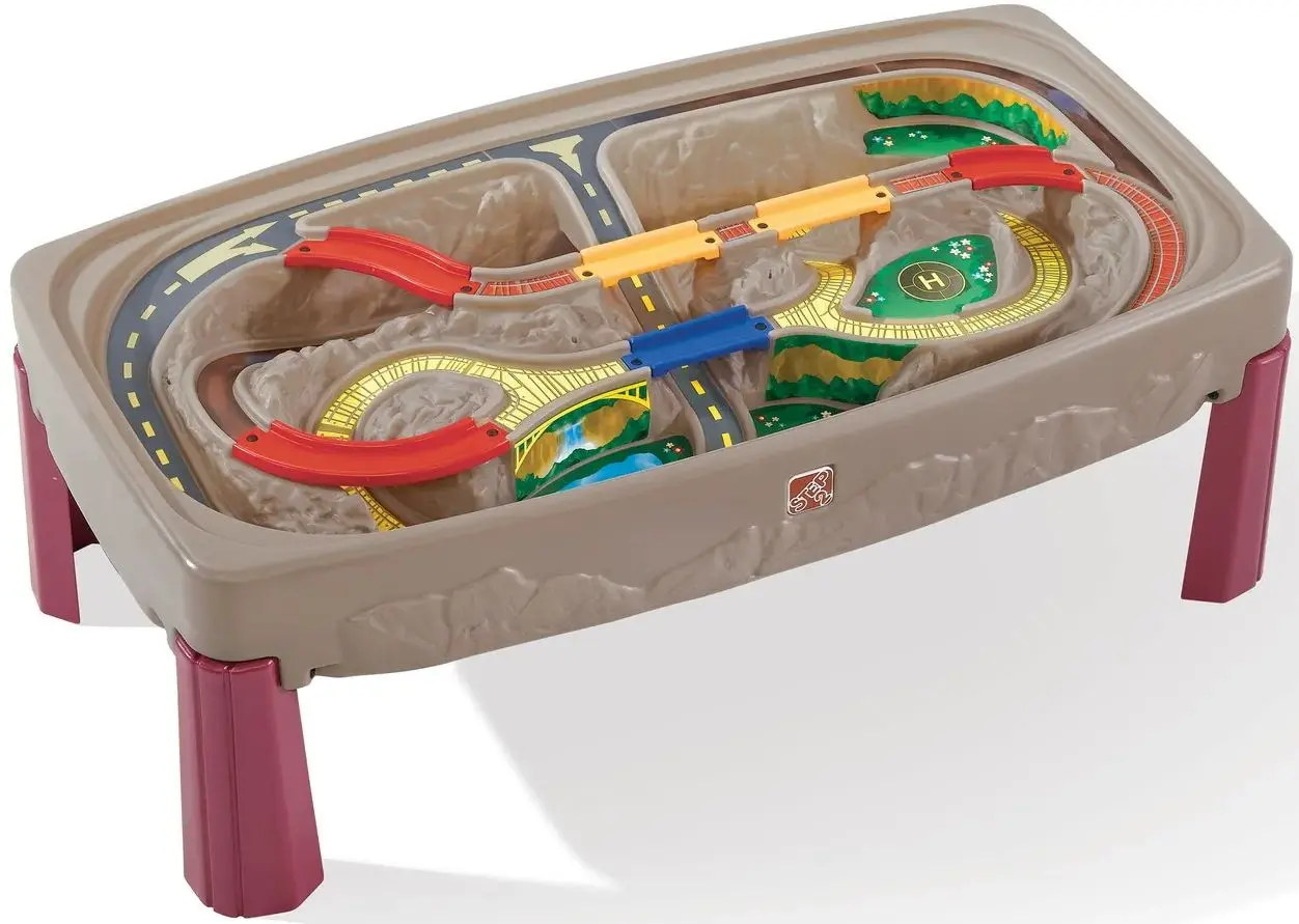 Set de joaca Step2 Deluxe Canyon Road Train (Beige)