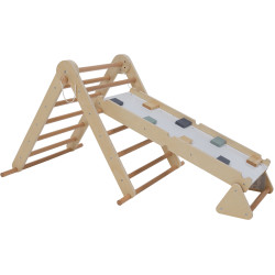 Complex de joaca Tempo Kondela Oprin (Natural/Multicolor) Thumb