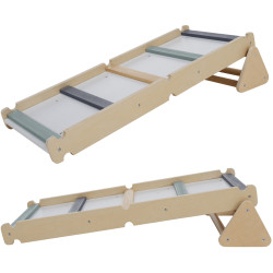 Complex de joaca Tempo Kondela Oprin (Natural/Multicolor) Thumb