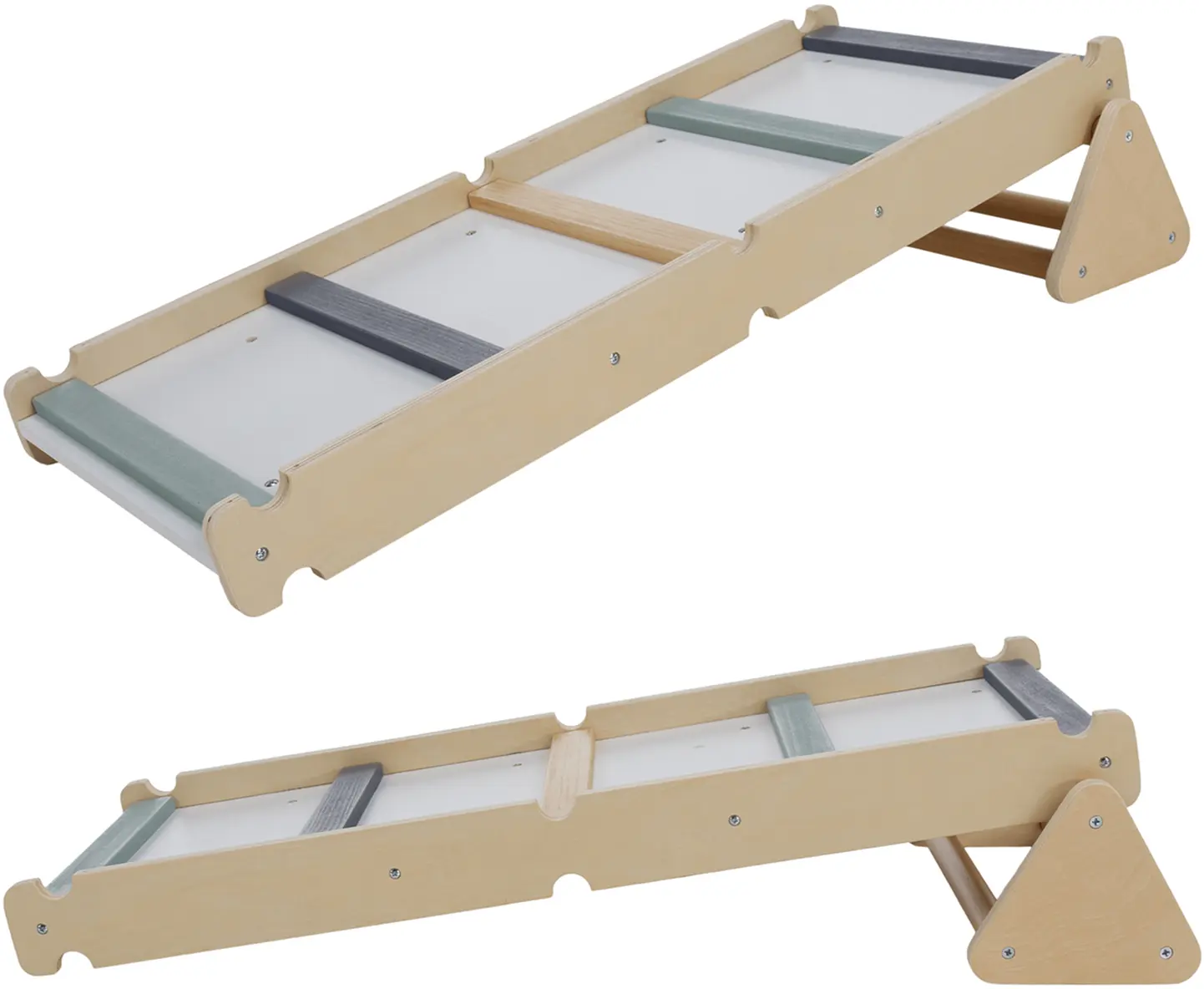 Complex de joaca Tempo Kondela Oprin (Natural/Multicolor)