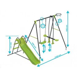 Complex de joaca Tymek Z001200 (Green) Thumb
