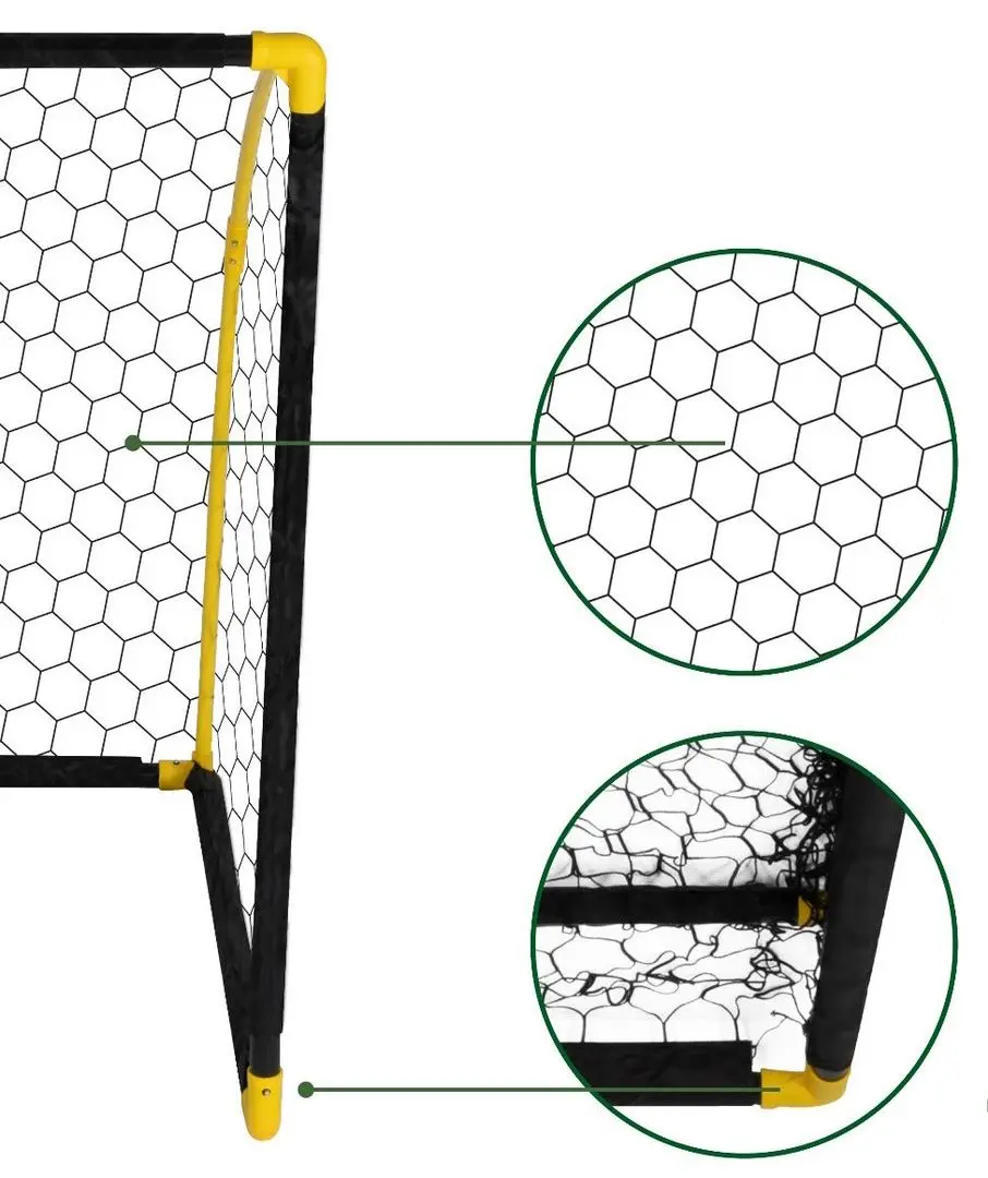 Poarta de fotbal pentru copii Umbro 268989 (Black/Yellow)