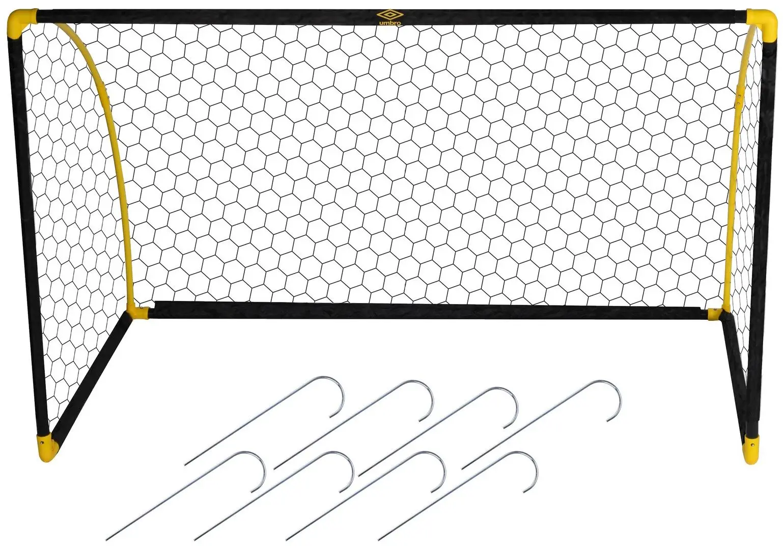 Poarta de fotbal pentru copii Umbro 268989 (Black/Yellow)