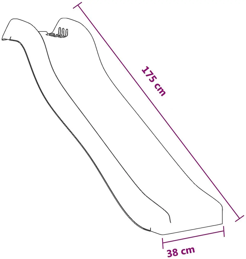 Complex de Joacă VidaXL 3145011 (Natural/Blue)