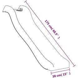 Complex de joacă vidaXL 3145012 (Natural/Grey/Blue) Thumb