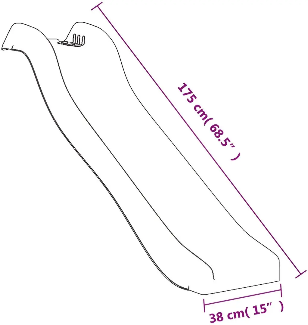 Complex de joacă vidaXL 3145012 (Natural/Grey/Blue)