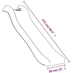 Игровой комплекс VidaXL 3145013 (Blue/White/Natural) Thumb