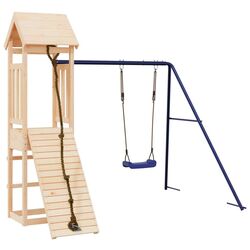Complex de joaca VidaXL 3155813 (Natural/Blue)