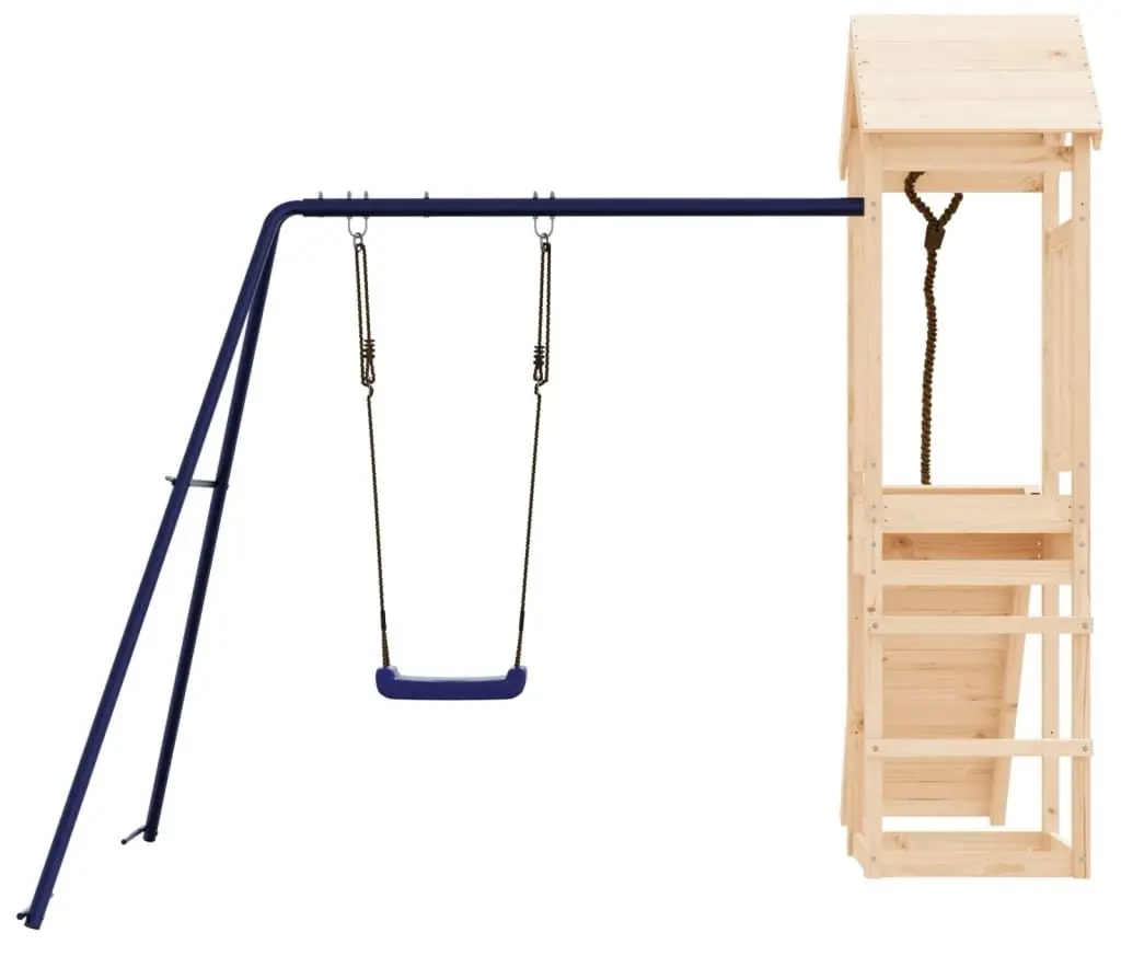Complex de joaca VidaXL 3155813 (Natural/Blue) - 5