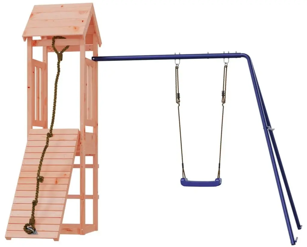 Complex de joaca VidaXL 3155814 (Blue/Natural) - 2