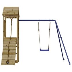 Complex de joaca VidaXL 3155815 (Natural/Blue) Thumb