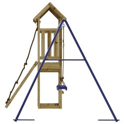 Complex de joaca VidaXL 3155815 (Natural/Blue) Thumb