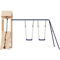 Complex de joacă VidaXL 3155816 (Wood/Blue) Thumb