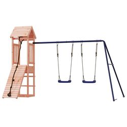 Complex de joaca VidaXL 3155817 (Blue/Natural) Thumb