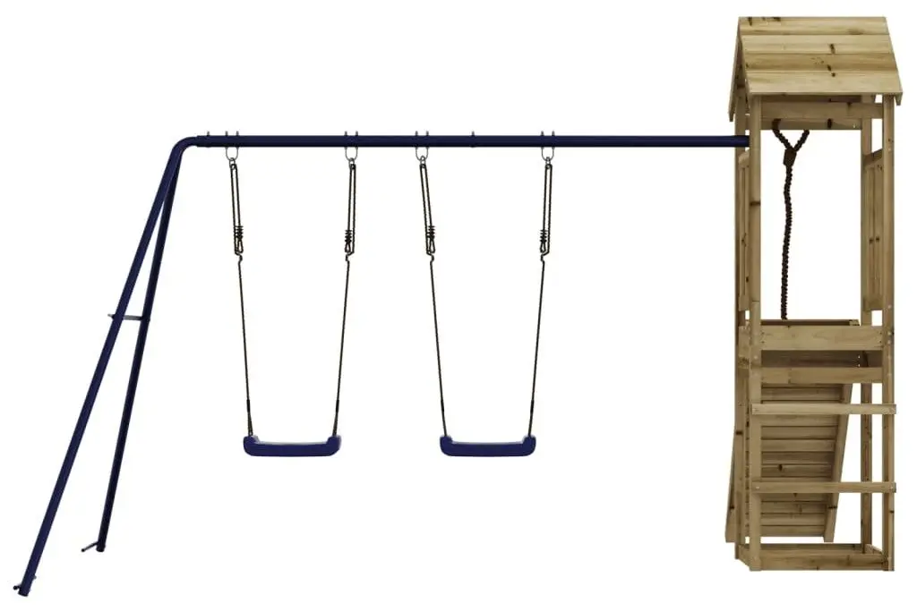Игровой комплекс VidaXL 3155818 (Natural/Blue) - 6