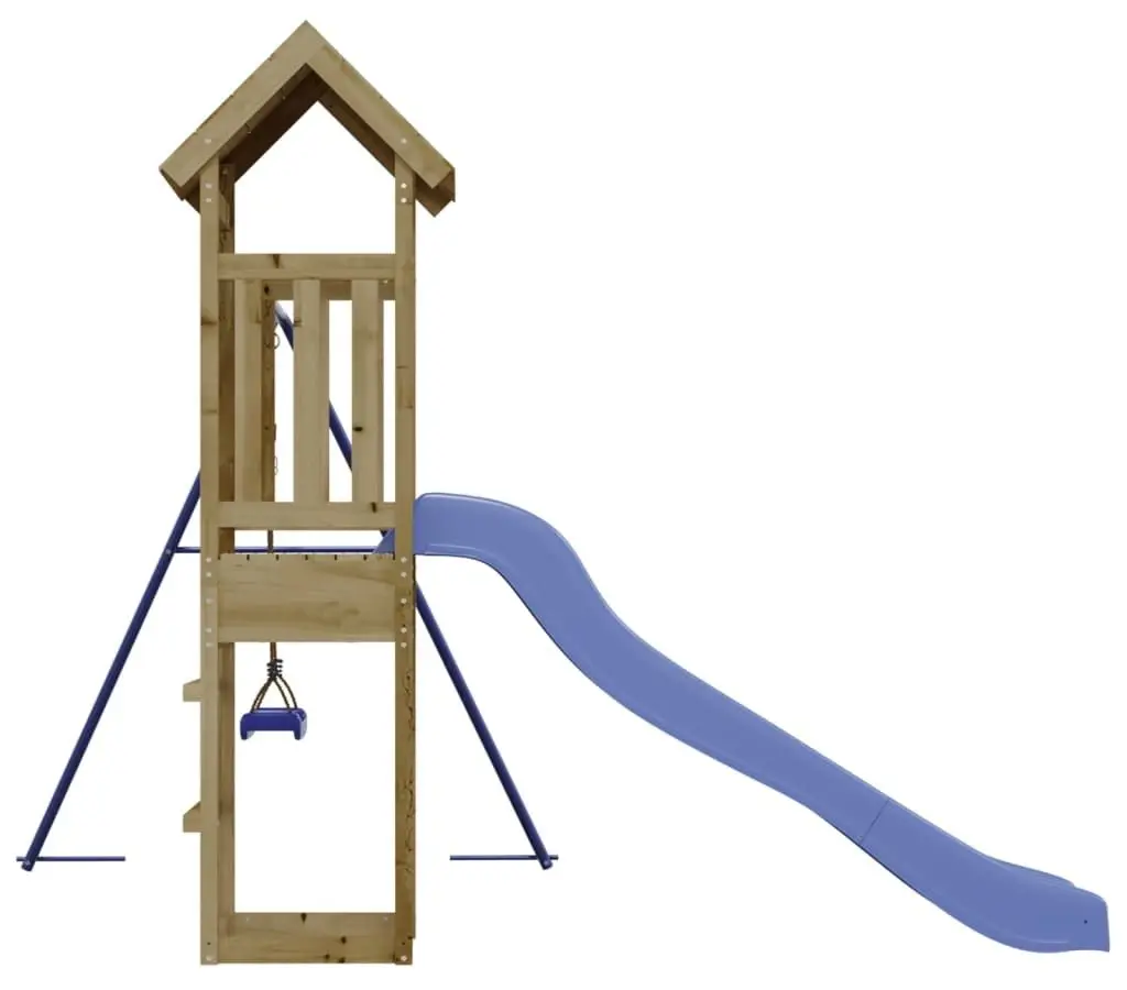 Игровой комплекс VidaXL 3155821 (Natural/Blue)