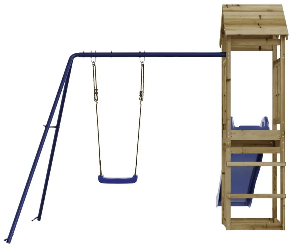 Игровой комплекс VidaXL 3155821 (Natural/Blue)