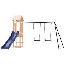 Игровой комплекс VidaXL 3155822 (Natural/Blue) Thumb